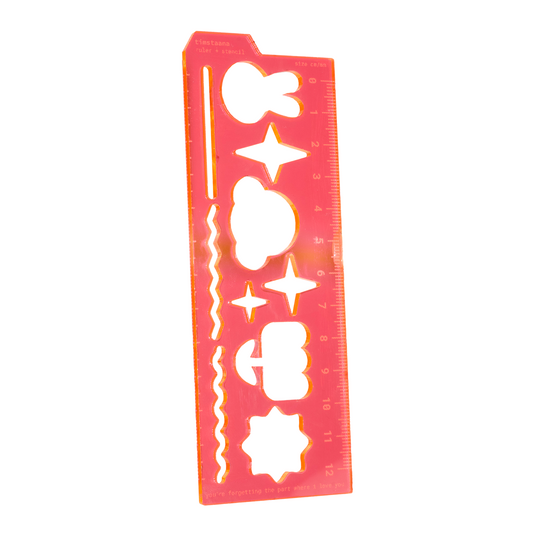 "You're Forgetting The Part Where I Love You" Acrylic Ruler