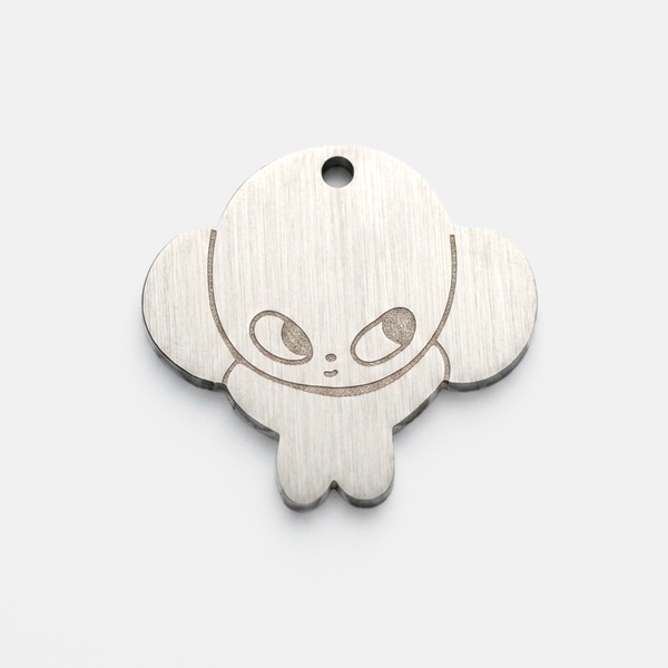Metal Cherry Keychain