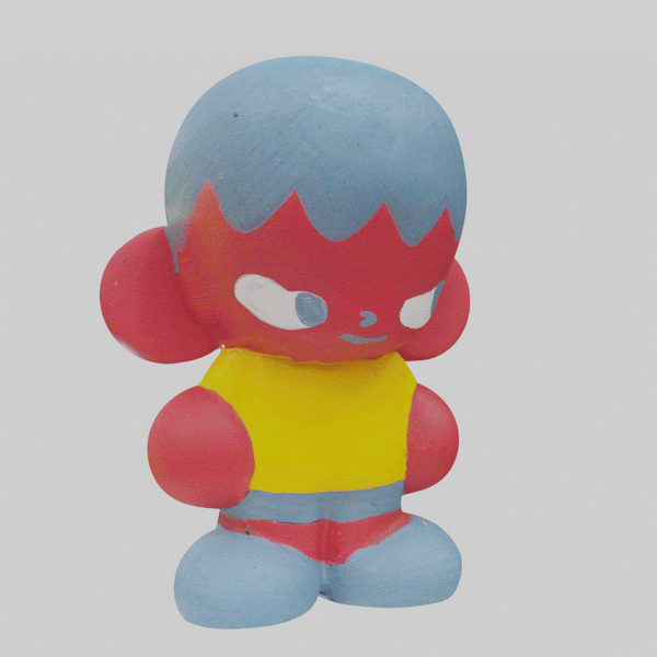 Red Boy Resin Figure